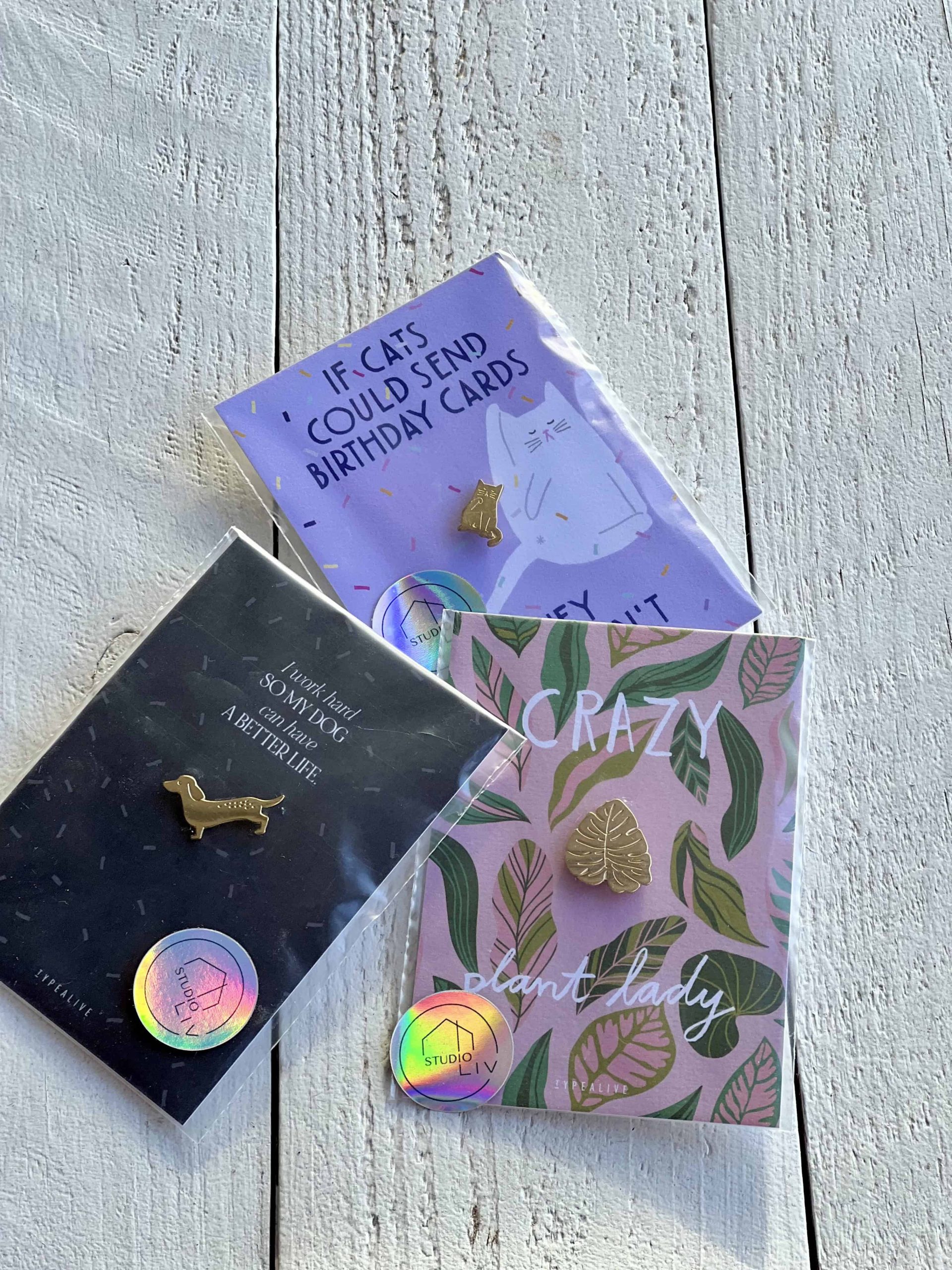 Gouden pins (divers)